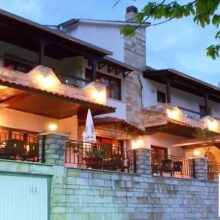 Obrava Double Mountain View With Fireplace Lejlighed Kotronion (Trikala)